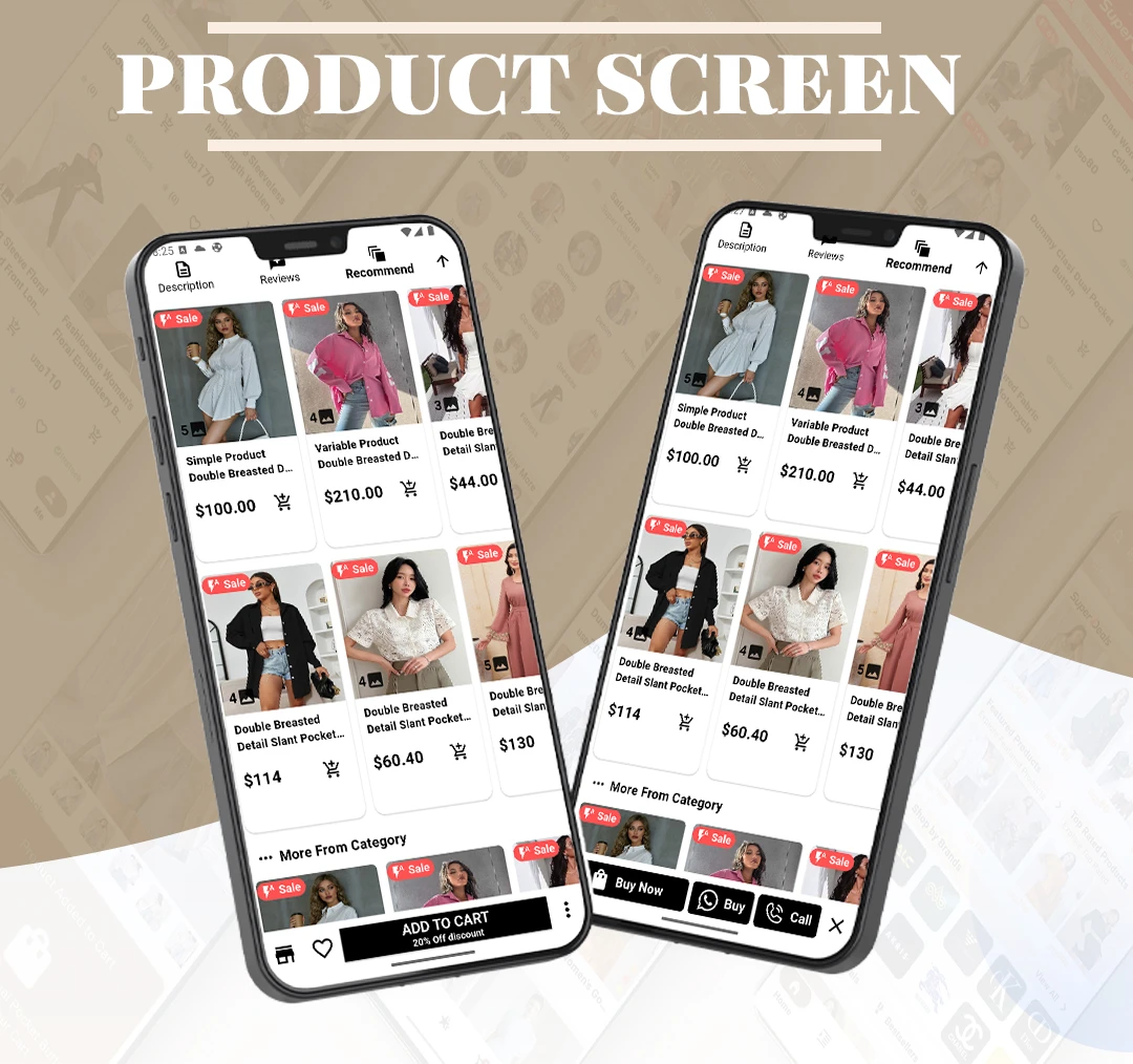 Flutter Fashion - Fashion Shop Ecommerce UI KIT | Flutter e-commerce template - 15