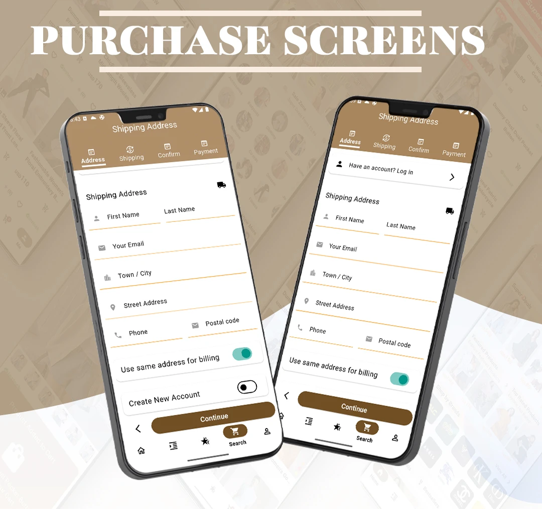 Flutter Fashion - Fashion Shop Ecommerce UI KIT | Flutter e-commerce template - 16