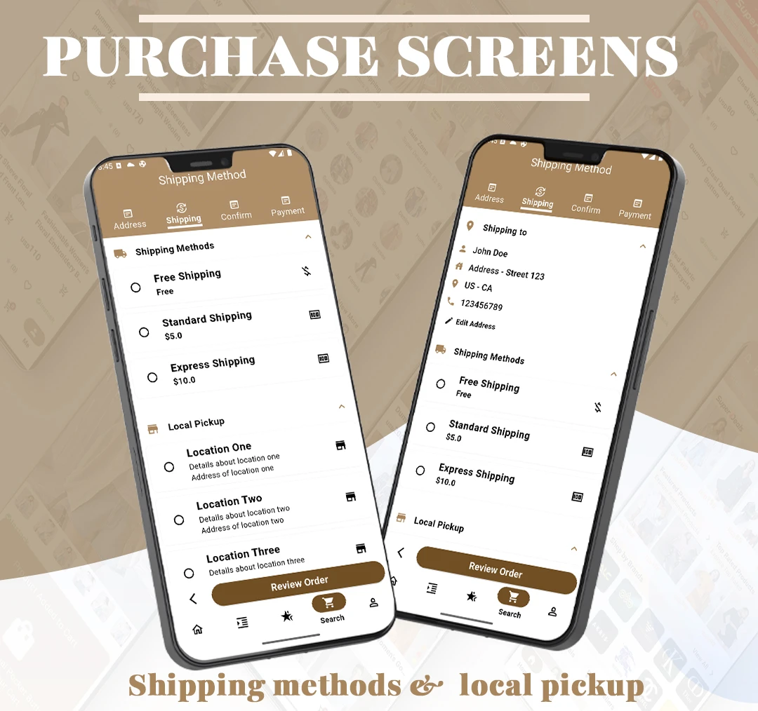 Flutter Fashion - Fashion Shop Ecommerce UI KIT | Flutter e-commerce template - 17