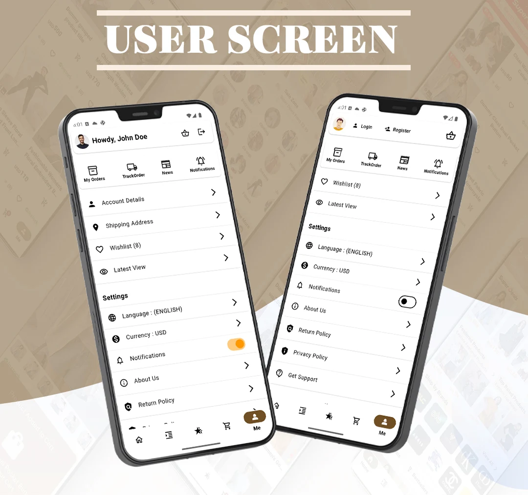 Flutter Fashion - Fashion Shop Ecommerce UI KIT | Flutter e-commerce template - 22