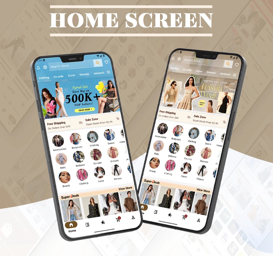 Flutter Fashion - Fashion Shop Ecommerce UI KIT | Flutter e-commerce template - 4