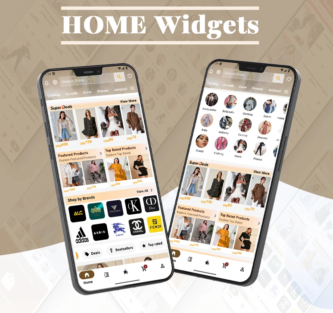 Flutter Fashion - Fashion Shop Ecommerce UI KIT | Flutter e-commerce template - 5