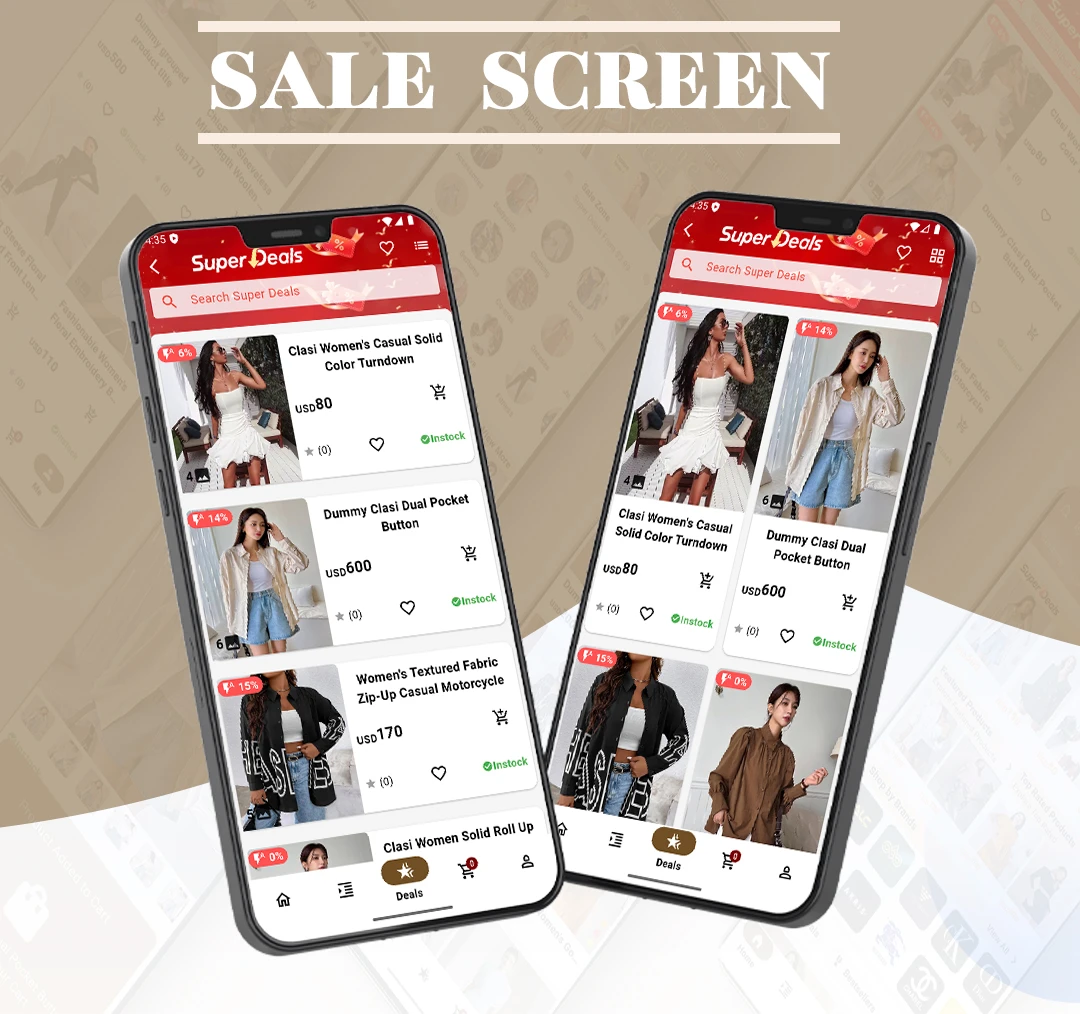 Flutter Fashion - Fashion Shop Ecommerce UI KIT | Flutter e-commerce template - 7